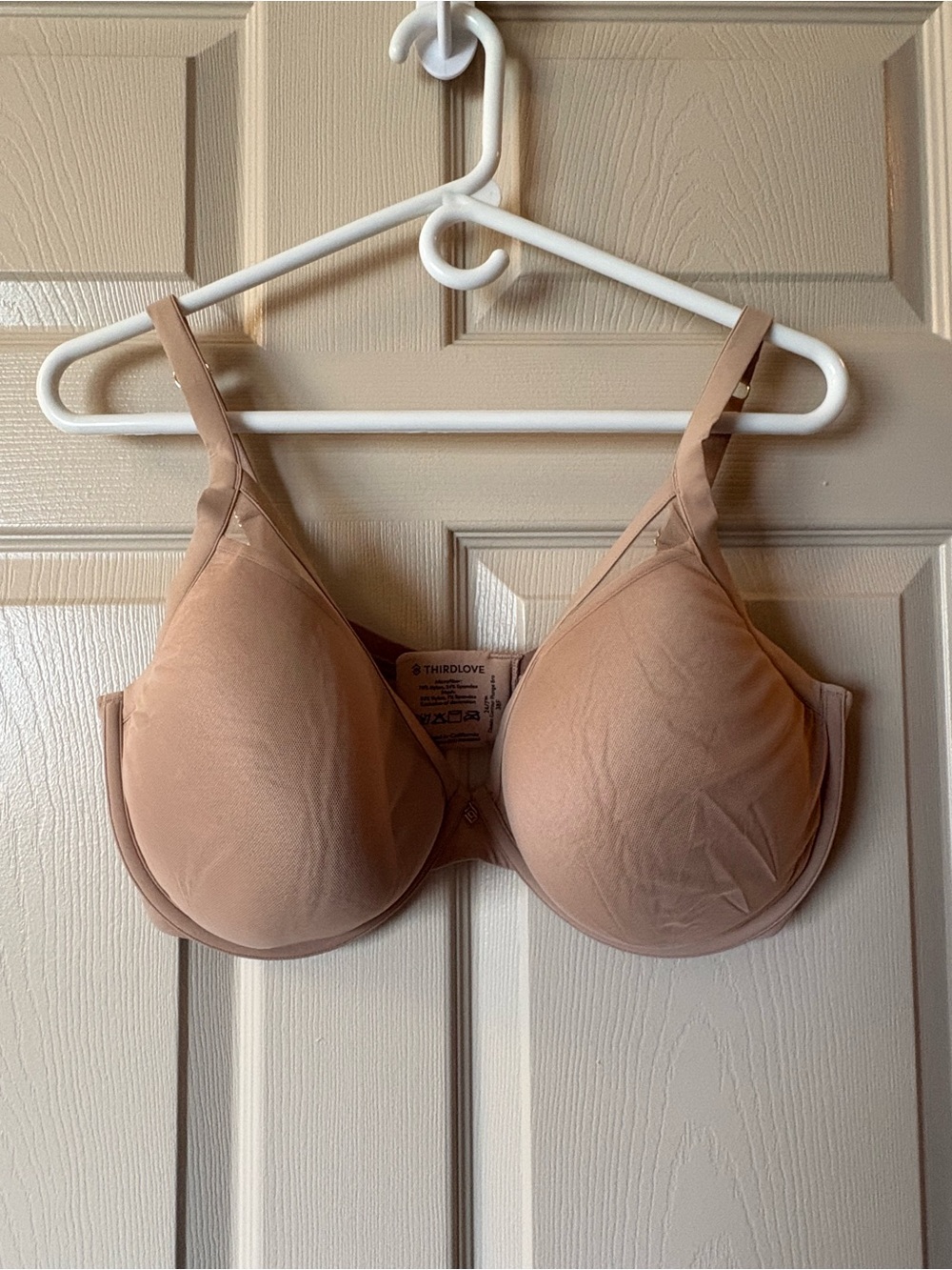 ThirdLove Nude T-Shirt Bra - 38F